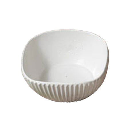 Bon Chef 9912PWHT - Bowl, 8" X 8" X 3-1/2", Square