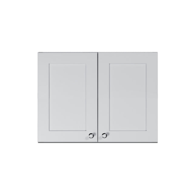 Summit CABWH2418 - Wall Cabinet, 24" W X 18"H, French Door