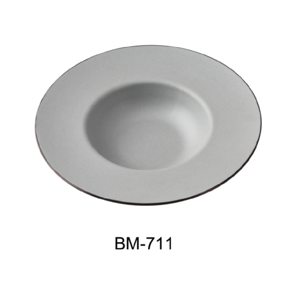 Yanco BM-711 Yanco Birmingham Dessert Plate 11-1/2"W X 11-1/2"D X 2-1/2"H