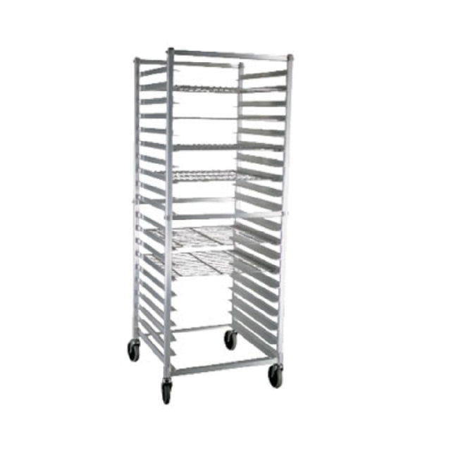 New Age Industrial NS947KD Donut Screen Rack Mobile Full Height