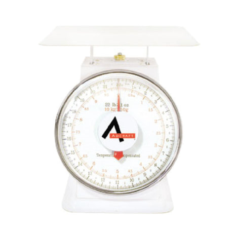 Admiral Craft SCA-221 Portion Control Scale Dial Type 22 Lbs. X .06 Lbs. (352 Oz. X 1 Oz.) Capacity