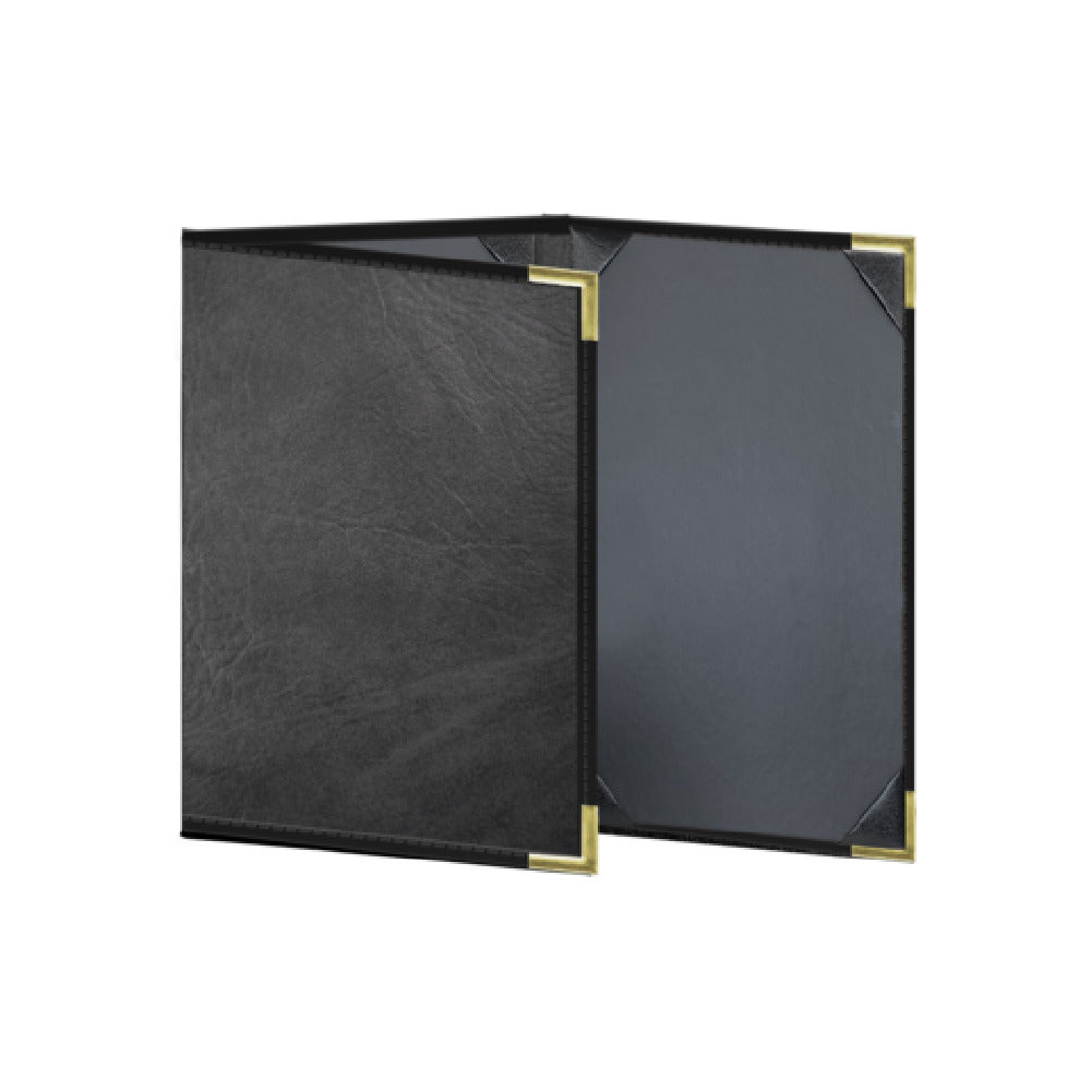 Risch SEVDX-3V 5.5X8.5 Seville Deluxe Hardback Antibacterial/antimicrobial Faux-leather Menu Cover (specify Color)