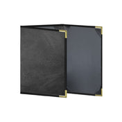 Risch SEVDX-3V 5.5X8.5 Seville Deluxe Hardback Antibacterial/antimicrobial Faux-leather Menu Cover (specify Color)