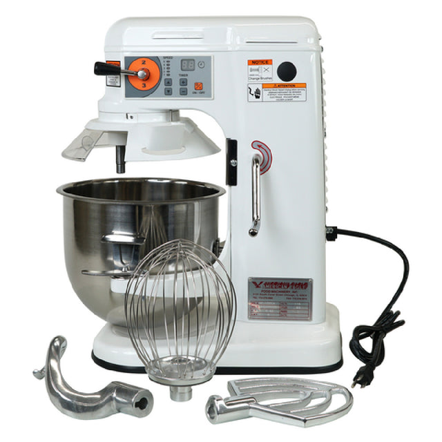 American Eagle Food Machinery AE-10DCA Planetary Mixer Countertop 10 Quart Capacity