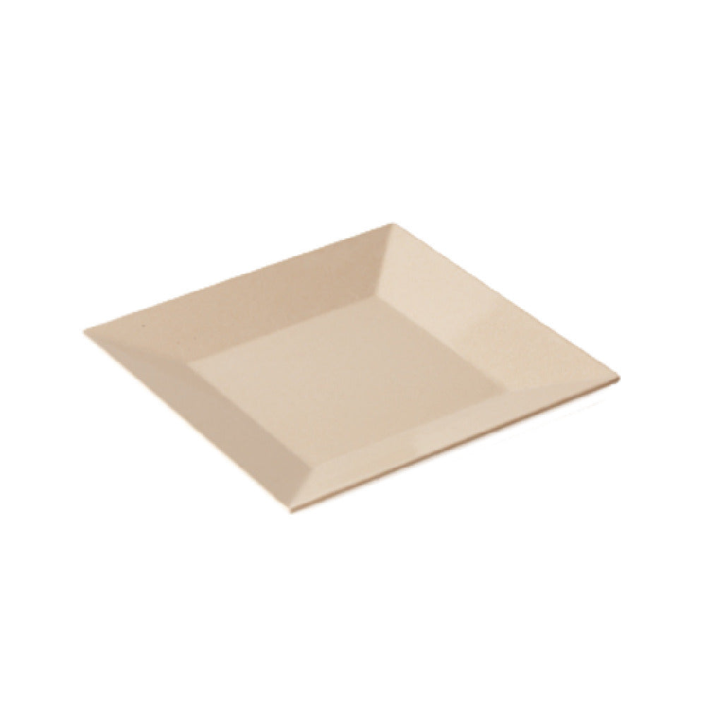 GET Enterprises BAM-1104 BambooMel® Plate 10"L X 10"W Square