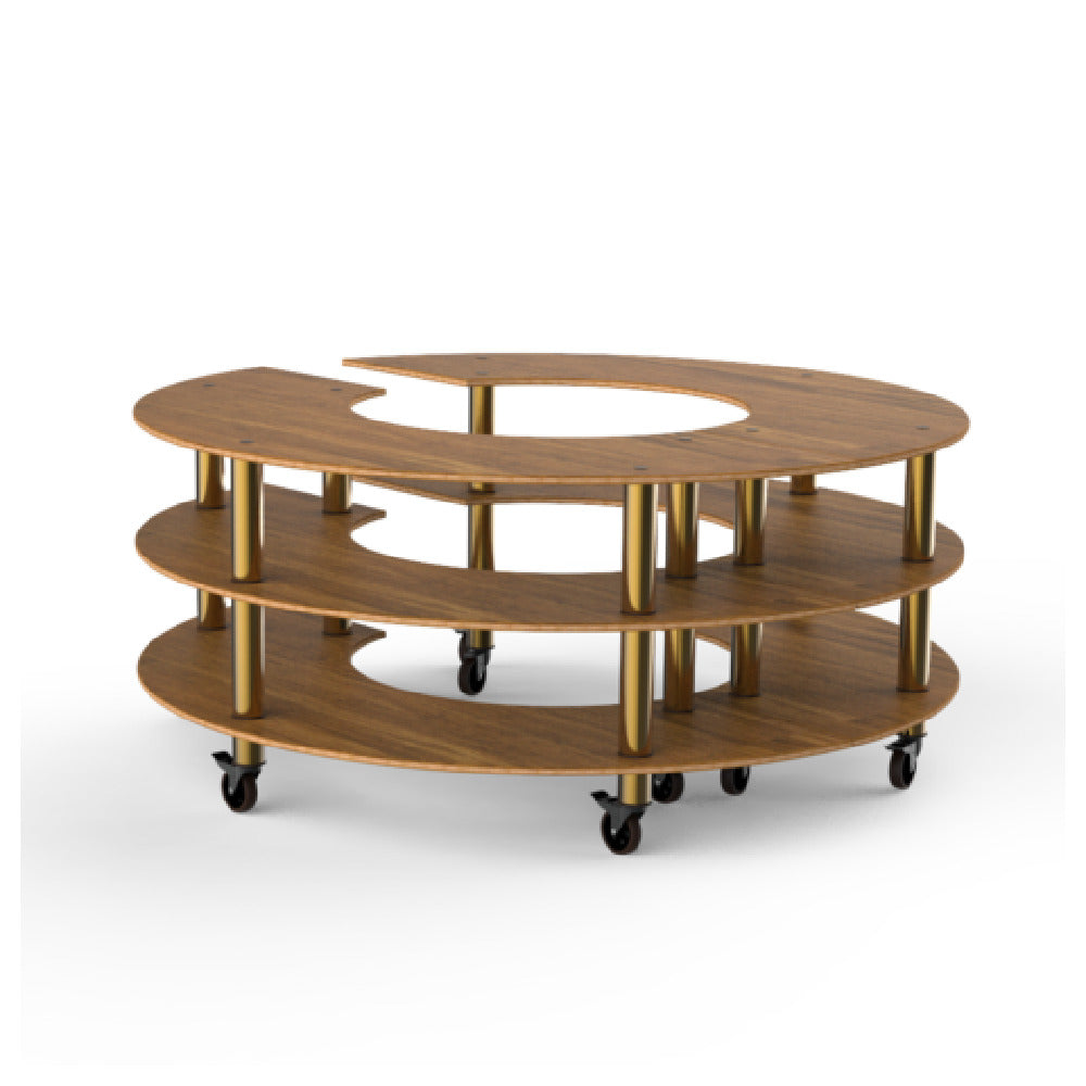 Steelite MGCMSA03BBXW - Round Station, 81.5" X 35.0", Modular