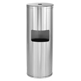 Alpine Industries ALP4777 Wet Wipe Dispenser 13"W X 13"D X 36"H With 7 Gallon Built-in Trash Can