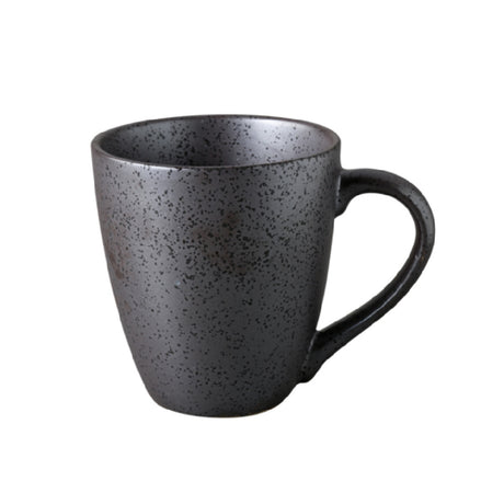 Yanco DB-012 - Diamond Black Mug, 3 5/8" X 4", 12 Oz