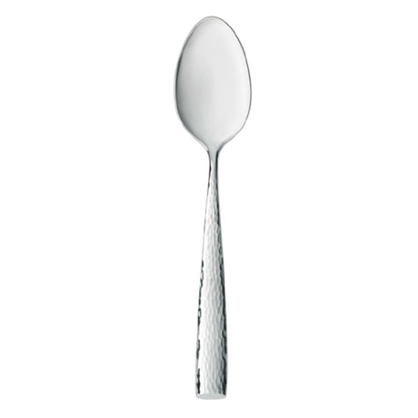 Libbey 931 002 (Formerly World Tableware) Dessert Spoon 7-1/4" Hammered Finish Handle