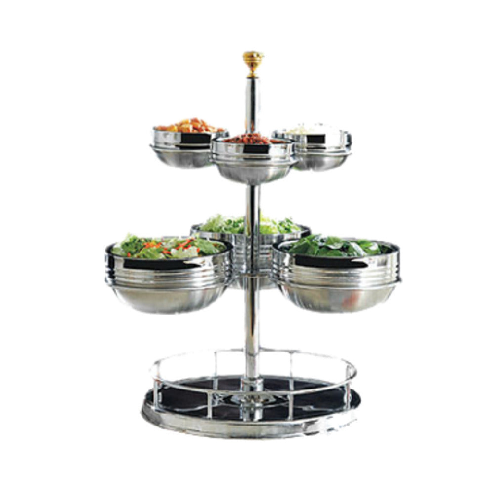 Bon Chef 61100 - Condiment Holder, Revolving, 18" X 18" X 26-3/4" H