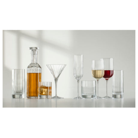 Bauscher Hepp 10826/01 - Hi-Ball Glass, 12.25 Oz., Faceted Design