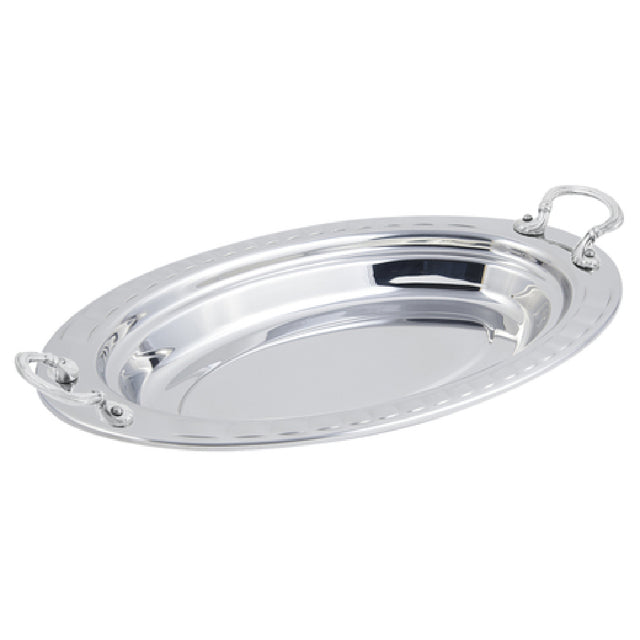 Bon Chef 5688HRSS Food Pan Full Oval 2-1/2 Qt. (80 Oz.) Capacity