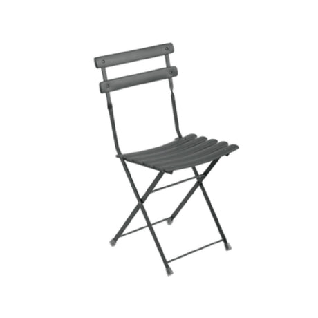 Emuamericas Llc 314 SO Arc En Ciel Folding Side Chair Outdoor/indoor Steel Slats Back And Seat