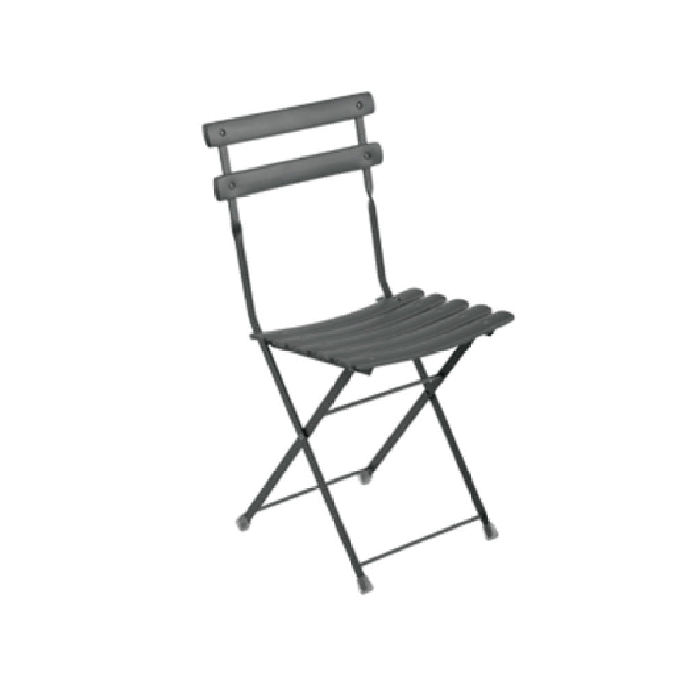 Emuamericas Llc E314SO Arc En Ciel Folding Side Chair Outdoor/indoor Steel Slats Back And Seat