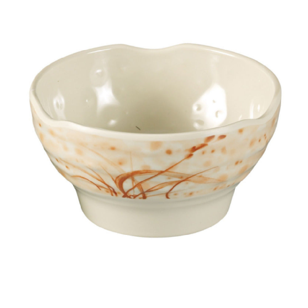 Yanco OR-3706 Orchis Rice Bowl 14 Oz. 5-1/2" Dia. X 2-1/2"H