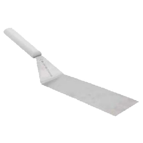 Franklin Machine Products 137-1322 Mundial® Grill Turner 8" White Polypropylene Handle