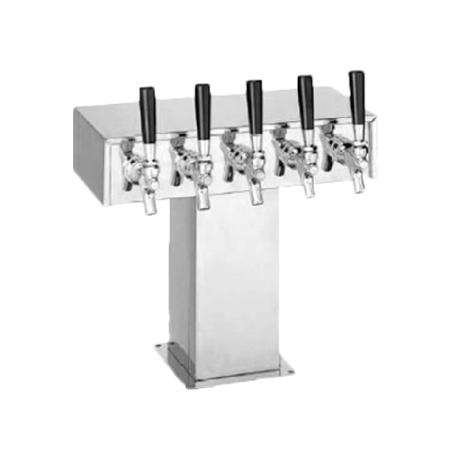 Perlick 4006-5BPC4 Tee Draft Beer Tower Countertop Extra High