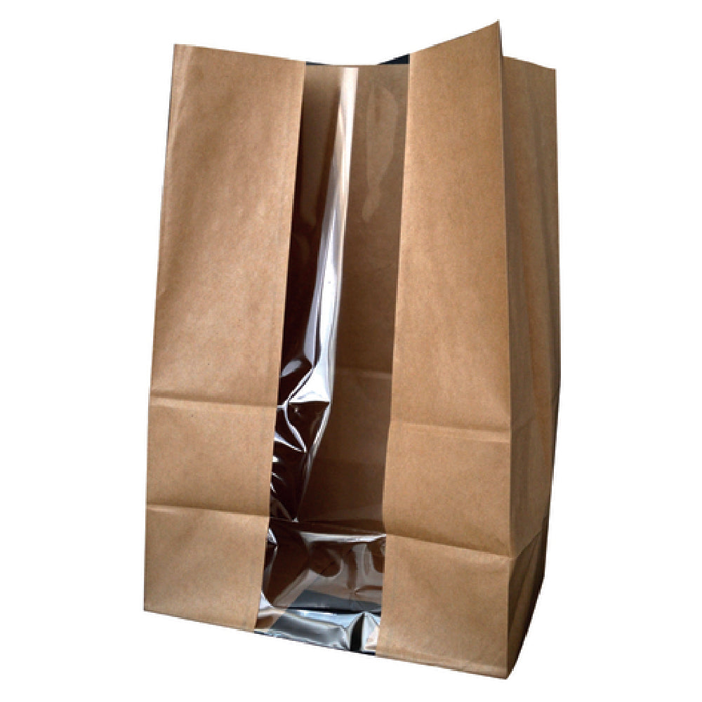 PacknWood 210SOS11BRF - SOS Bag, 7.1 X 4.3 X 10.4", With Window