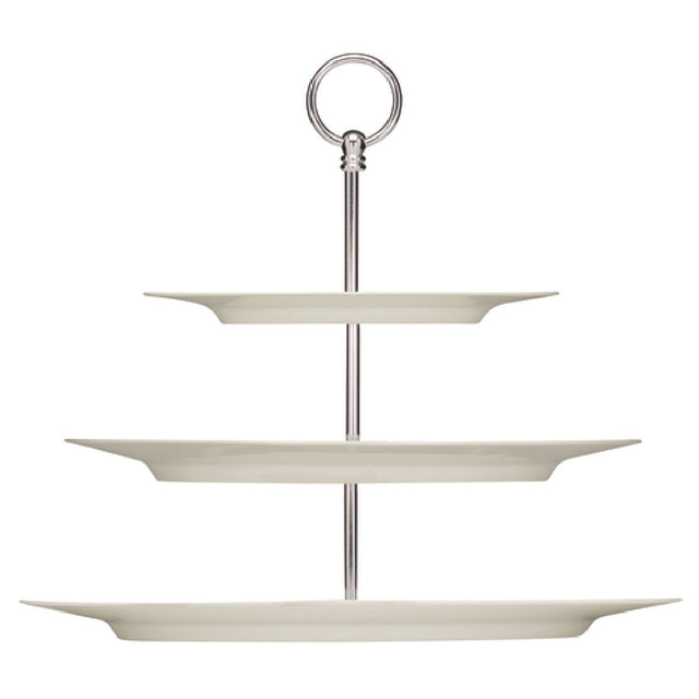Bauscher Hepp 697303 - Etagére, 10-5/8" Dia. X 12-13/16"H, 3-tier
