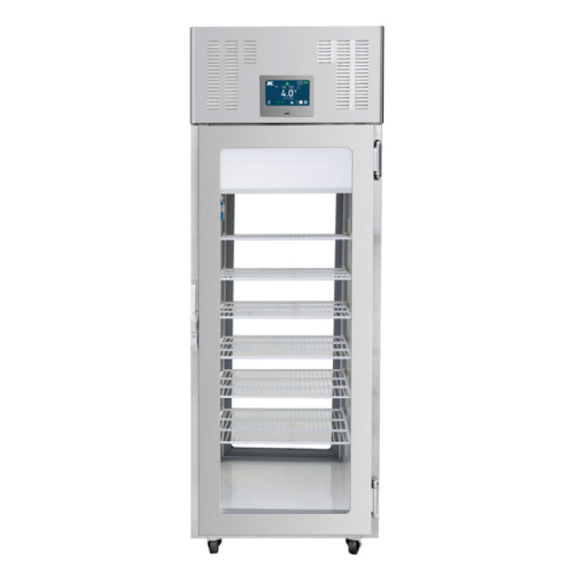 Migali Industries EVOX-1PT-LB-RC Clean Room Refrigerator Pass-thru 21.8 Cu. Ft. Capacity