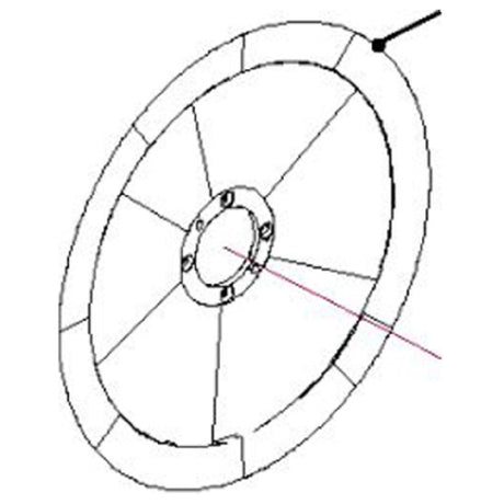 Bizerba GSP BLADE-13 Bizerba Genuine Replacement Blade 13" Diameter (4) Hole