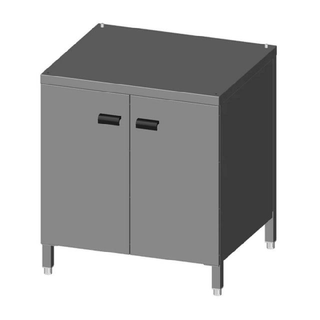 Lainox BSC110 Cabinet In Stainless Steel With Doors & Side Runners For Oven With Hood