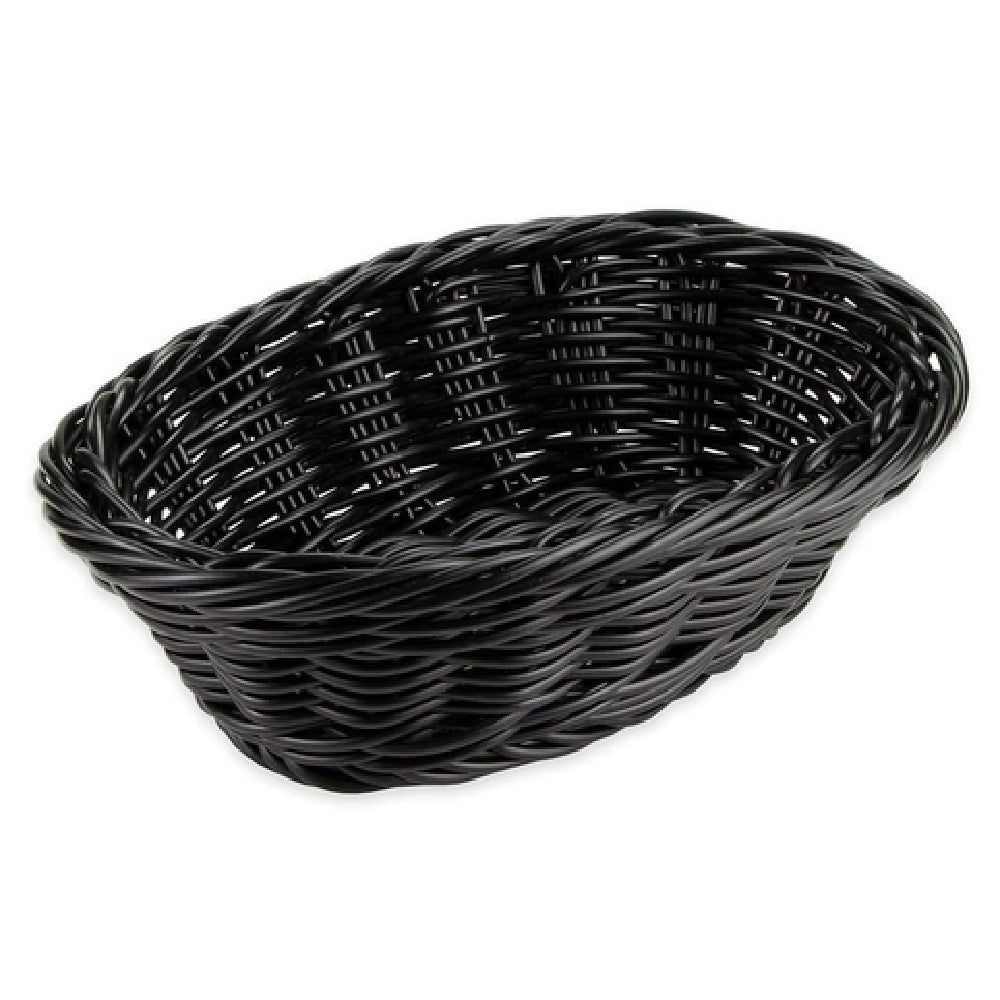 GET Enterprises WB-1503-BK Clipper Mill Designer Polyweave Basket™ 9" X 6-3/4" X 2-1/2"H