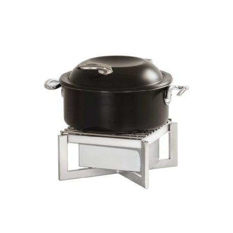 Cal Mil 23803-49 Milo Chafer Alternative 11"W X 11"W X 5.5"H Built-in Wind Guard