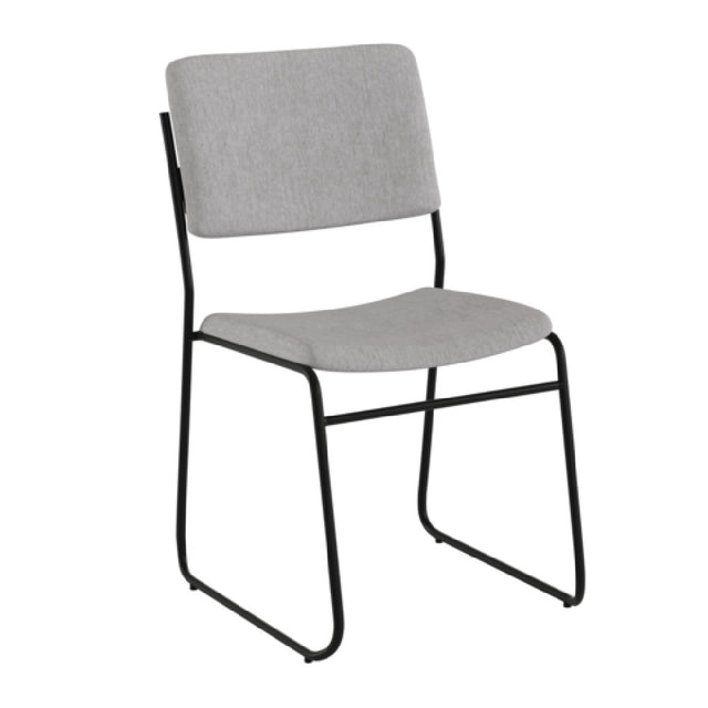 Flash Furniture XU-8700-GY-B-30-GG Hercules Series Stacking Chair 1000 Lb. Weight Capacity