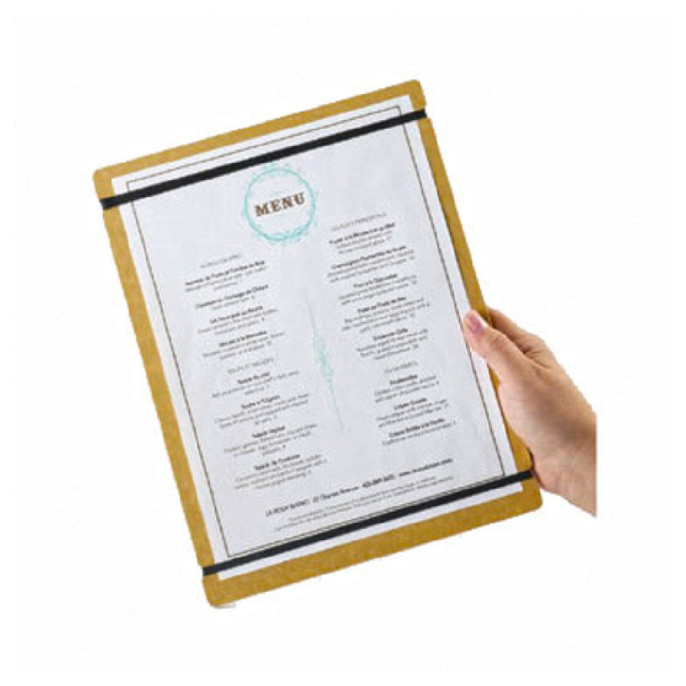 Cal Mil 2034-411-14 Menu Board With Flex Bands Accommodates 4" X 11" Card Size