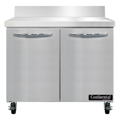 Continental Refrigerator SWF36NBS Work Top Freezer 36"W 10.3 Cu Ft Capacity