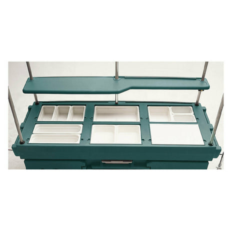 Cambro KVC856192 CamKiosk® Cart With 6 Pan Wells 85-1/8" X 33-1/2" X 70-1/2"