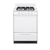 Summit WTM6107IS - Gas Range, 20" W X 24"D, 2.92 Cu.ft. Oven Capacity