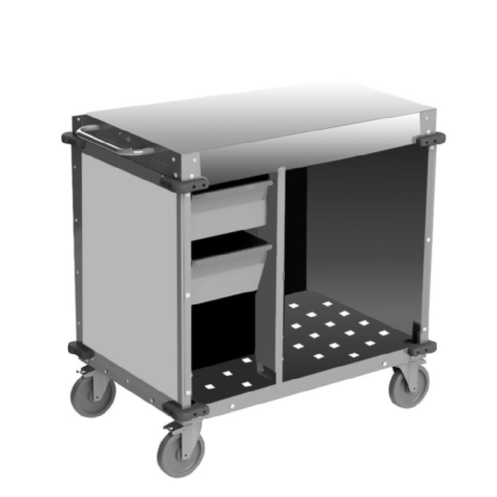 Cadco CBC-SDCX Mobile Demo/ Sampling Cart Small 40"W