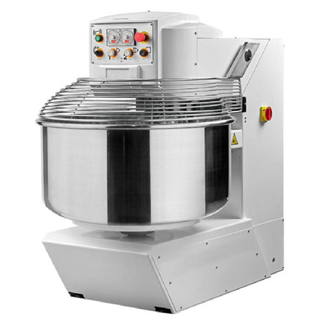 Omcan 44269 (MX-IT-0060-M) Spiral Dough Mixer 25"W X 43.7"D 132 Lb. Capacity