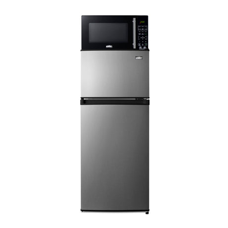 Summit MRF73PLA Microwave-Refrigerator Compact Size 2-door Refrigerator-freezer