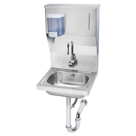 Krowne HS-13 Hand Sink Wall Mount 16-3-16"W X 15-1/4"D X 27-5/8"H O.A.