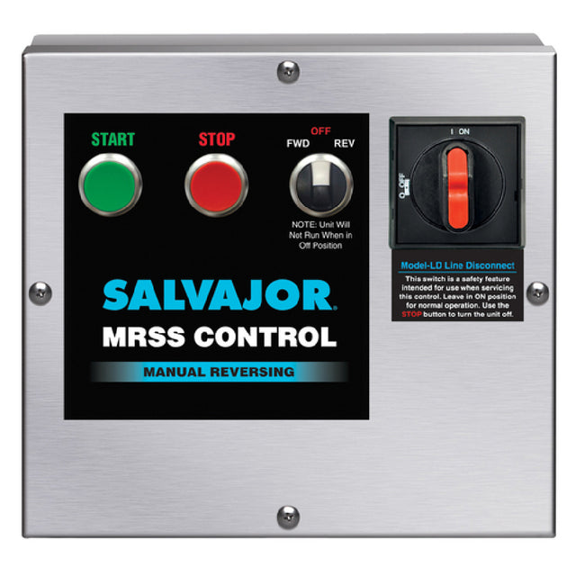 Salvajor MRSS-LD Start/Stop Push Button Manual Reversing Control With Safety Line Disconnect