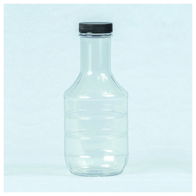 Buccaneer Container Corp 9079016020 (Buccaneer) Sauce Bottle 16 Oz. Clear PVC