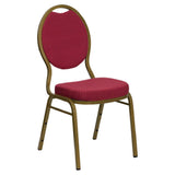 Flash Furniture FD-C04-ALLGOLD-2804-GG Hercules Series Stacking Banquet Chair 500 Lb. Weight Capacity