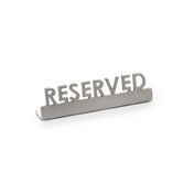 American Metalcraft MSSR3 - Sign, 0.6"W X 2.75"D X 0.7"H, Stainless Steel