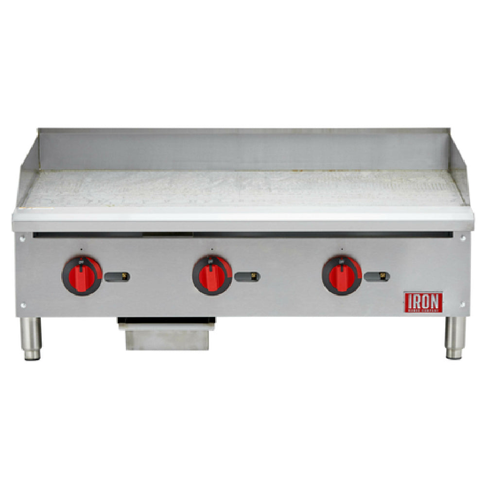 Iron Range IRMG-36 Commercial Griddle Natural Gas Countertop