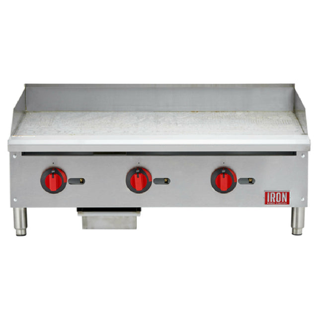 Iron Range IRMG-36 Commercial Griddle Natural Gas Countertop