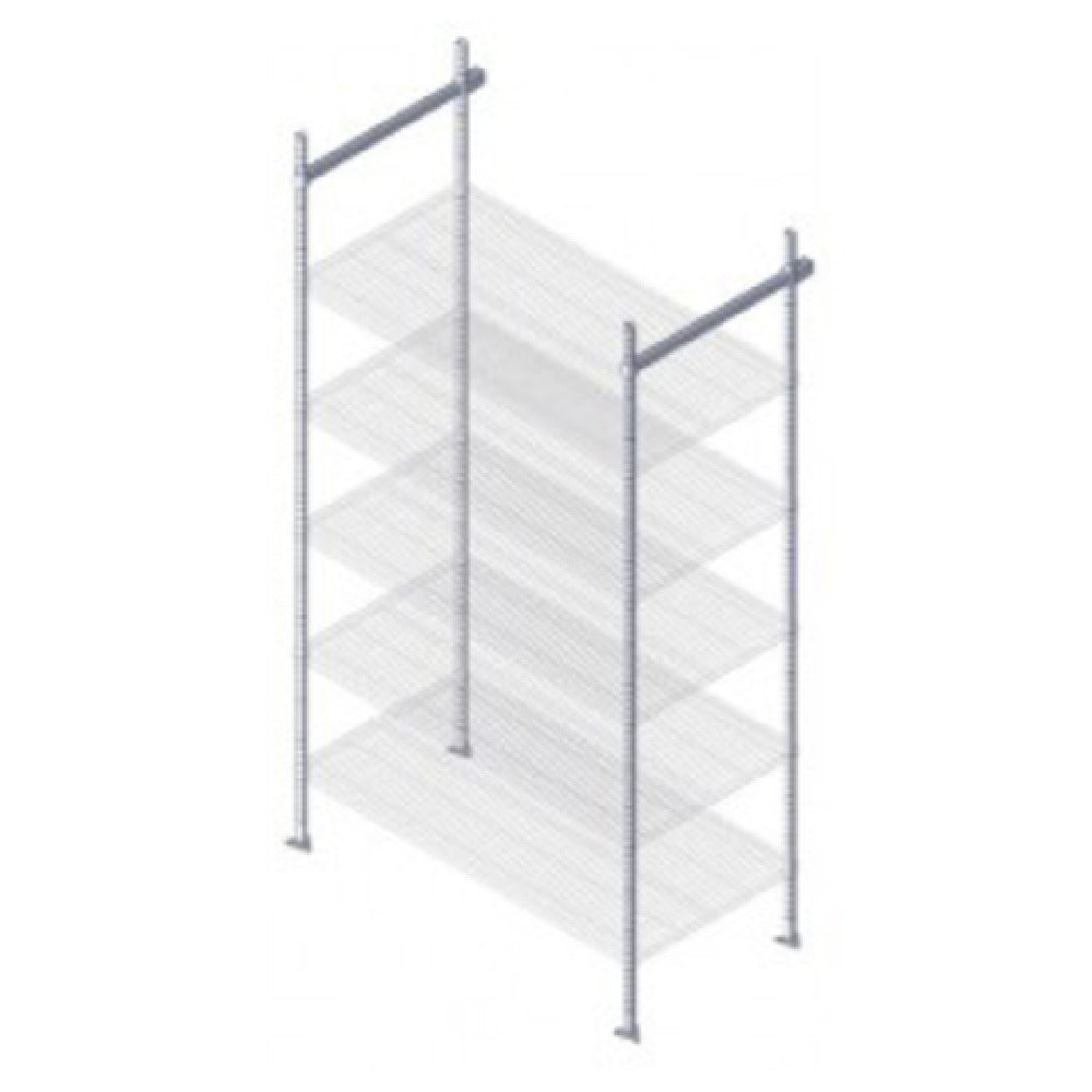 Quantum TTK-E24 Stationary End Kit 24" Includes: (8) 86"H Posts