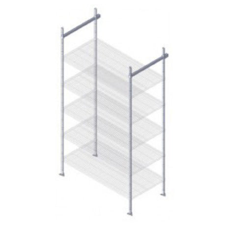 Quantum TTK-E24 Stationary End Kit 24" Includes: (8) 86"H Posts