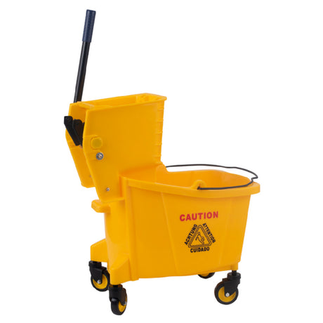 Stanton Trading MBC-35 - Mop Bucket Combo, 35 Qt., Sidepress Wringer