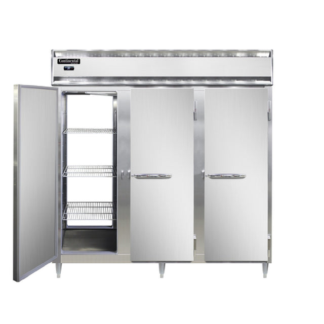 Continental Refrigerator D3RFFNSSPT Designer Line Refrigerator/Freezer Pass-thru