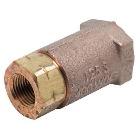 T&S Brass B-CVH3-8 Check Valve 3/8" NPT Female Horizontal