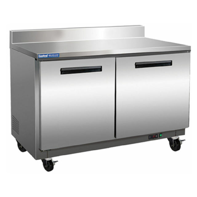 Hubert 69K-092 - Kratos® Worktop Refrigerator, 61-1/4Wx30D X 39H, Holds At +34F To +41F