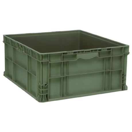 Quantum RSO2422-11 Stacker Straight Wall Container 24"L X 22-1/2"W X 11"H Up To 175 Lbs. Stack Capacity